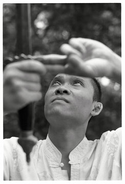 sword dancing warrior