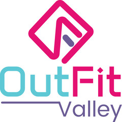Fashion dress logo for fashion shop and business vector design