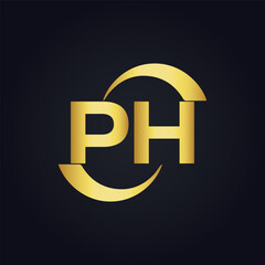 PH logo. P H design. White PH letter. PH, P H letter logo design. P H letter logo design in FIVE, FOUR, THREE, style. letter logo set in one artboard. P H letter logo vector design.