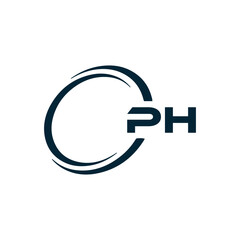 PH logo. P H design. White PH letter. PH, P H letter logo design. P H letter logo design in FIVE, FOUR, THREE, style. letter logo set in one artboard. P H letter logo vector design.