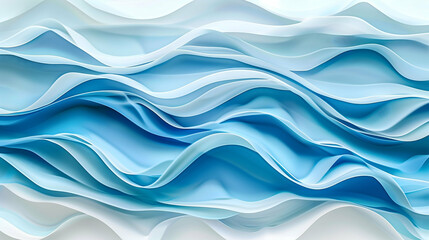 Abstract Ocean Waves in Soft Blue Tones, Abstract Ocean Waves in Soft Blue Tones, showcasing fluid and serene patterns that evoke a sense of calm and tranquility.