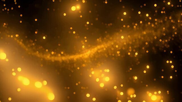 Bright Yellow Light Shines in the Dark