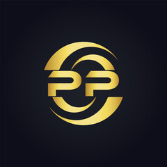 PP logo. P P design. White PP letter. PP, P P letter logo design. P P letter logo design in FIVE, FOUR, THREE, style. letter logo set in one artboard. P P letter logo vector design.