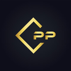 PP logo. P P design. White PP letter. PP, P P letter logo design. P P letter logo design in FIVE, FOUR, THREE, style. letter logo set in one artboard. P P letter logo vector design.