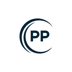 PP logo. P P design. White PP letter. PP, P P letter logo design. P P letter logo design in FIVE, FOUR, THREE, style. letter logo set in one artboard. P P letter logo vector design.