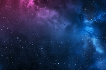 Naklejka premium Stunning Deep Space Nebula with Stars, Cosmic Background