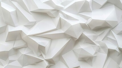 Obraz premium Geometric white background with an abstract motif