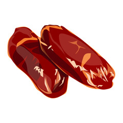 Snack food colored icon pack