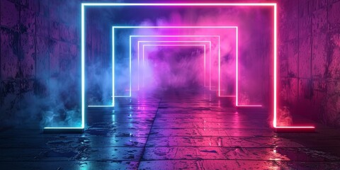 abstract neon concept background