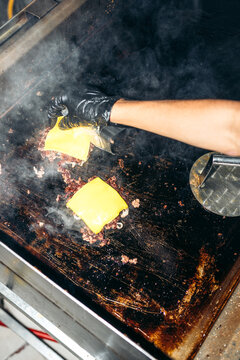 Cooking Burgers
