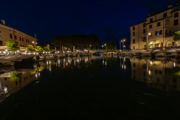 Desenzano Del Garda Italy by night