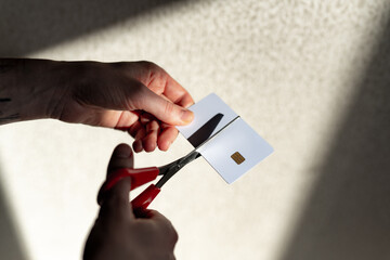 cut credit card