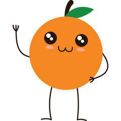 Cute Fruit Character