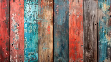 Painted wood texture with distressed surface and visible brush strokes, vintage and artistic