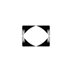 Circle colorful unique vector logo design