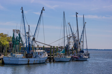 Scenes from Shem Creek Park, Mount Pleasant, South Carolina, USA