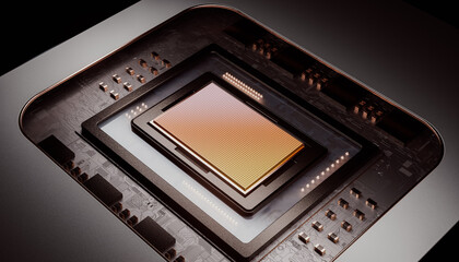 Central Computer Processors CPU concept