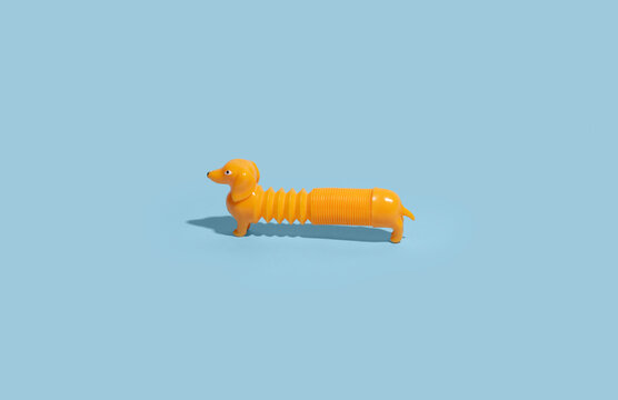 Accordion Dog Toy