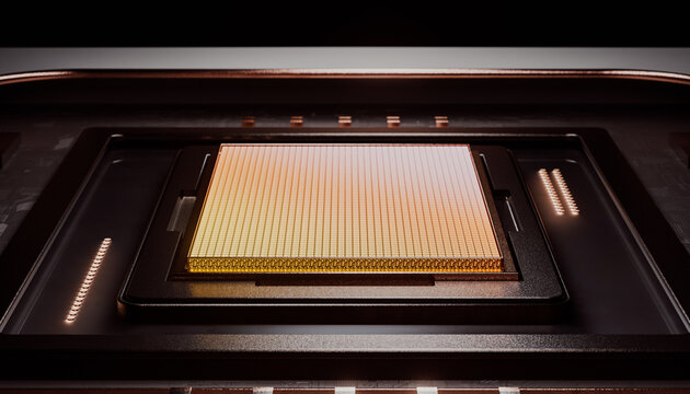 Central Computer Processors CPU concept