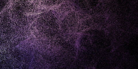 3d dust particles in a black environment 