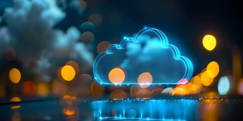 Cloud computing enables scalable costeffective o. Concept Cloud Computing, Scalability, Cost Efficiency, Technology Solutions, Business Benefits