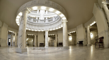 State Capital Building Rotundra on Bottom Floor