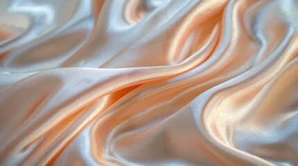 Closeup of a silky fabric, detailed weave, smooth texture, high resolution, luxurious material, stock photography