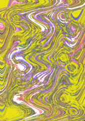 Grunge abstract colorful background. Modern futuristic painted wall for backdrop or wallpaper with copy space. Close up image