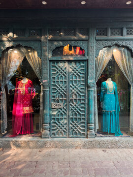 Shop front on street, Kolkata