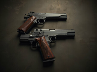 Obraz premium two pistols