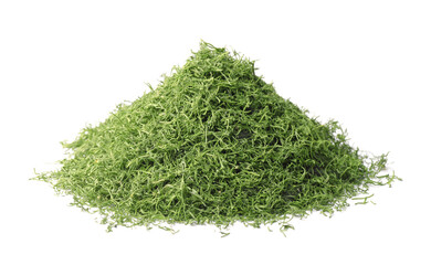 Pile of dried dill