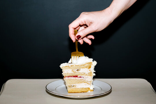 Layered cake