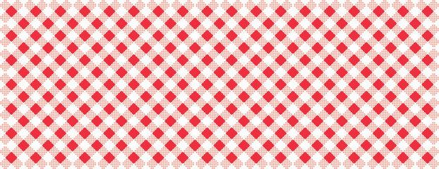 red fabric pattern texture - vector textile background for your design