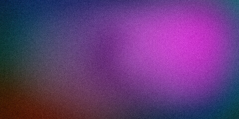 Multicolored dark blue azure turquoise pink purple red gray background. Abstract ultra-wide grainy gradient blur. Perfect for design, banners, wallpapers, templates, posters, desktops. Premium quality