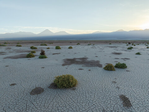 Atacama Desert Drone View  