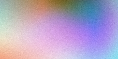 Dynamic light purple crimson turquoise lilac pink red blue abstract background. Multicolor blurred ultra-wide grainy gradient. Perfect for design, banners, wallpapers, templates, posters, desktops