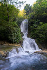 Lokomboro Waterfall on Sumba Island, Indonesia.
