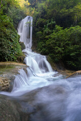 Obraz premium Lokomboro Waterfall on Sumba Island, Indonesia.