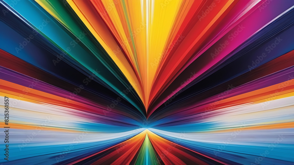 Poster Design abstract background pattern. Graphic art wallpaper motion line texture illustration. Effect colorful concept backdrop modern. Decorative bright rainbow digital geometric
