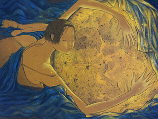 The Woman and the Moon