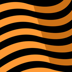 orange striped background