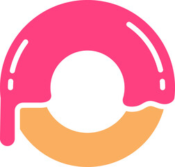 Donut Icon Illustration
