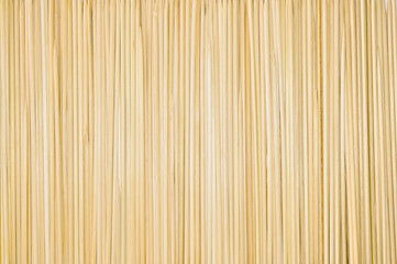 Shish kebab sticks flat side by side, Background