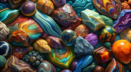 discover the vibrant world of unique stones