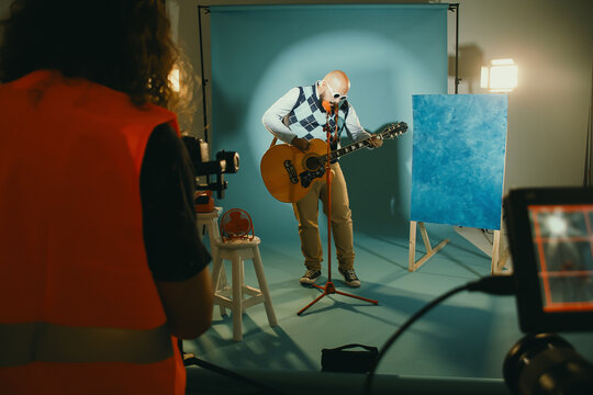 Videoclip backstage