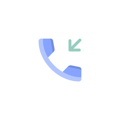 vector phone icon in flat design