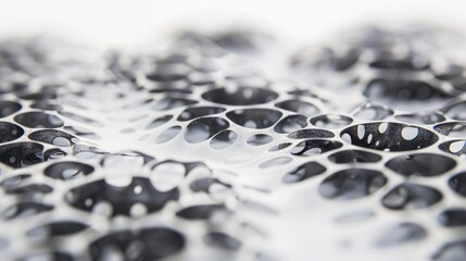 Graphite Electrodes Printed on a White Surface