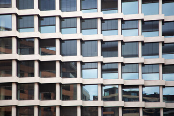 Modern building windows architecture detail abstract