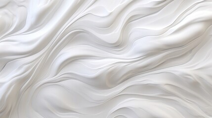 Close-Up of White Surface With Wavy Lines