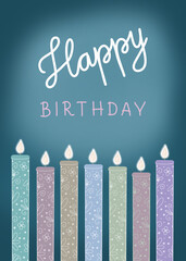 greeting card  happy birthday congratulations  celebrate anniversary